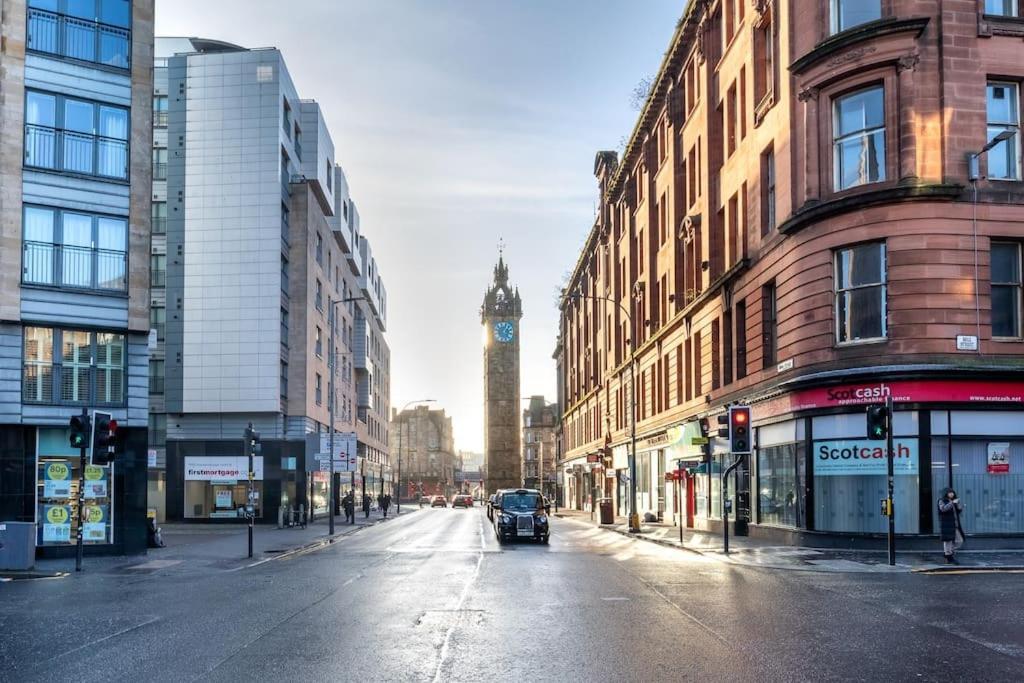 ** Modern Merchant City 1 Bed Apartment With Free Parking ** Glasgow Esterno foto